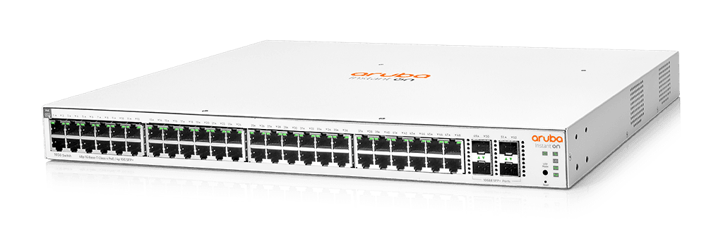 Aruba Aruba Instant On 1930 48G PoE 4SFP+ - 48-Port Gigabit PoE Smart Switch, 370W, 4x 10G SFP+