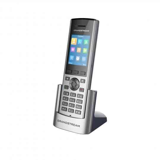 Grandstream Grandstream DP730 - DECT cordless handset with 2.4" color LCD, HD audio, range up to 400m.