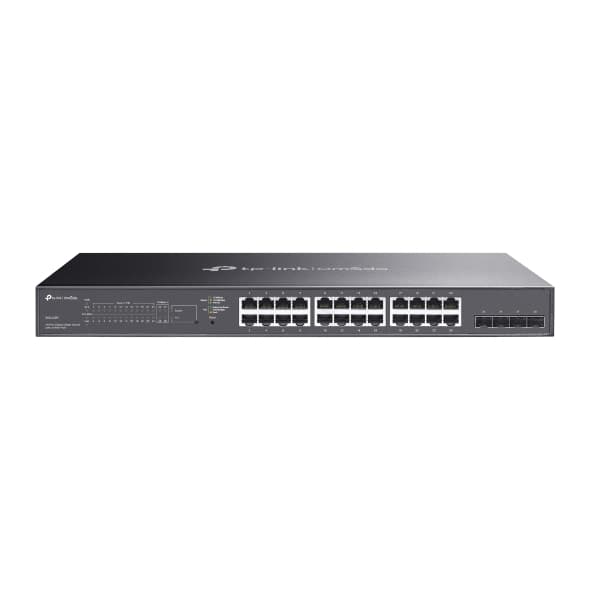 TP-Link TP-Link SG2428P - 24-port Gigabit PoE+ smart switch with 4x SFP and 250W budget.