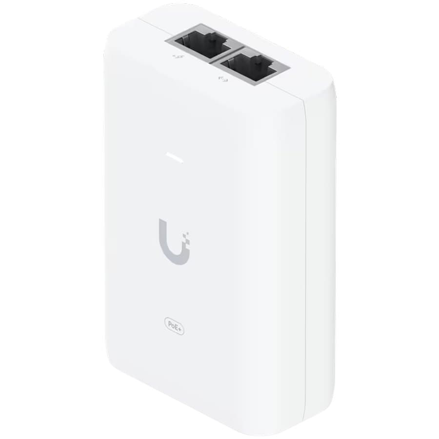 Ubiquiti Ubiquiti U-POE+ adapter 30W (U-POE-PLUS-EU) - U-POE+ adapter 30W, powers UniFi PoE+ devices, reduce dependency on P…