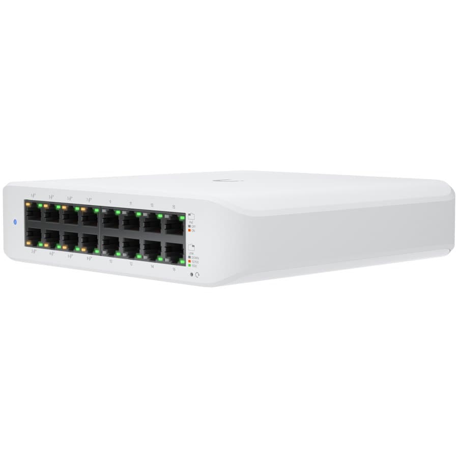 Ubiquiti Ubiquiti UniFi Switch Lite 16 PoE (USW-LITE-16-POE-EU-S) - View 2