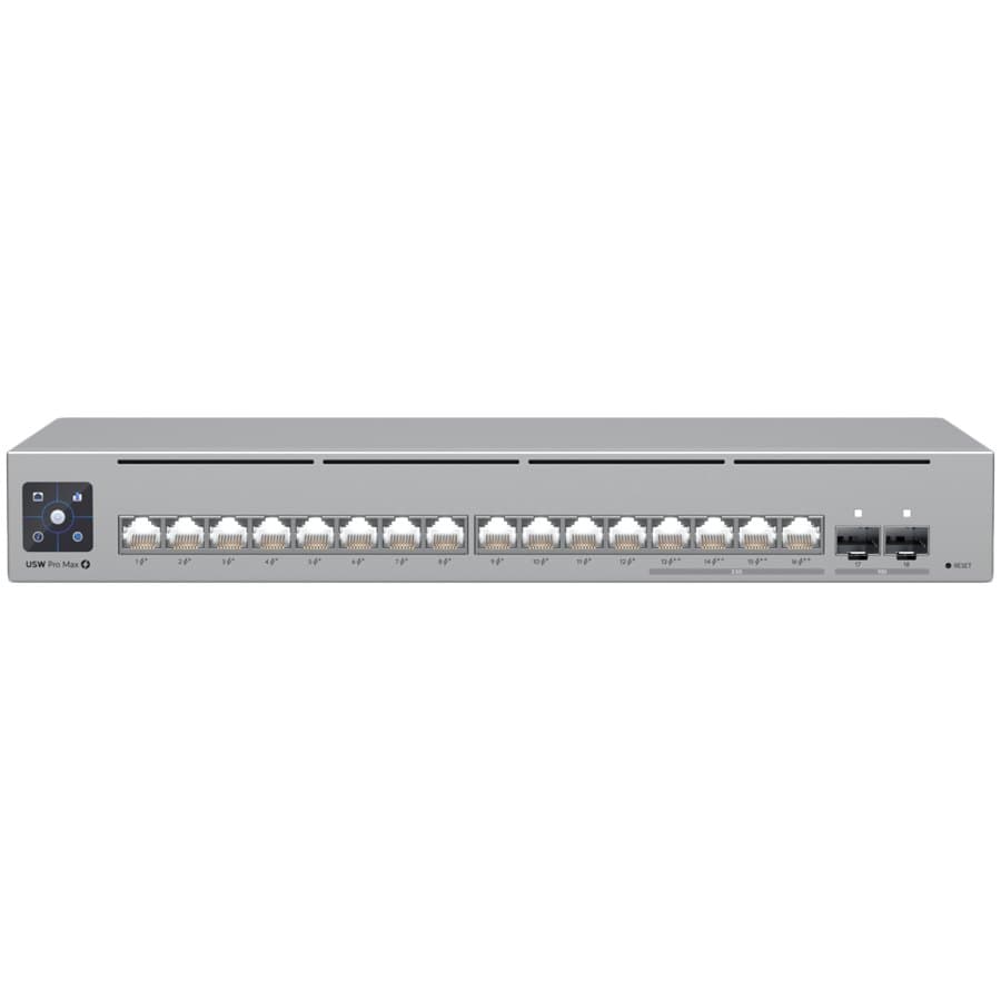 Ubiquiti Ubiquiti UniFi Switch Pro Max 16 PoE (USW-PRO-MAX-16-POE-EU) - UniFi Switch Pro Max 16 PoE