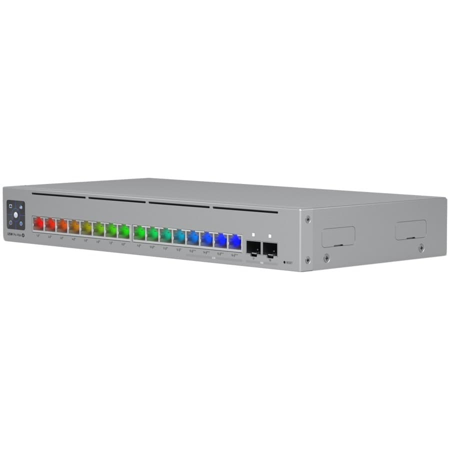 Ubiquiti Ubiquiti UniFi Switch Pro Max 16 PoE (USW-PRO-MAX-16-POE-EU) - View 2